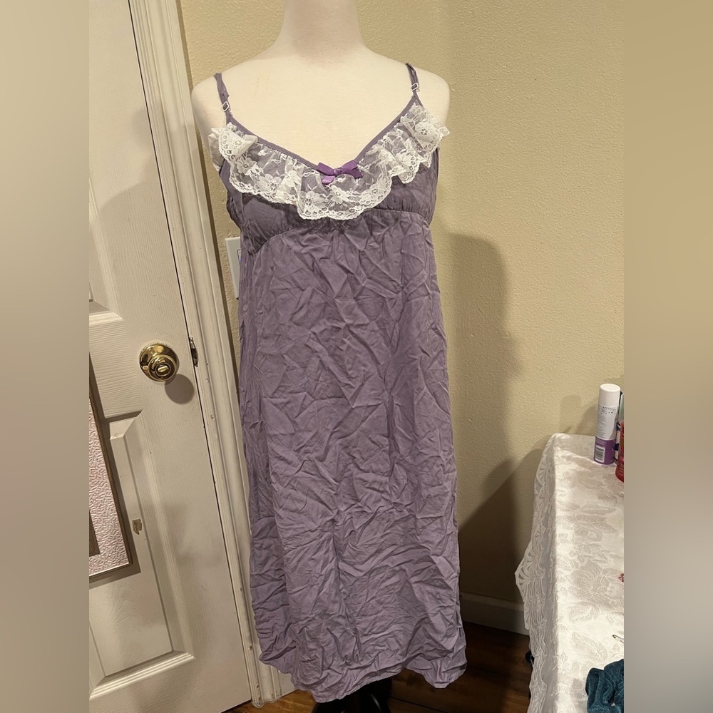 Purple Lace Dress